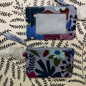 NWT Vera Bradley Zip ID Case - in pattern Bengal Lily